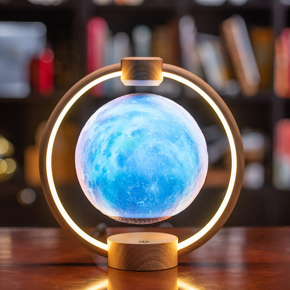 Maglev Moon Light Bluetooth 3D Stereo Diy Colorful Glare ferrersa