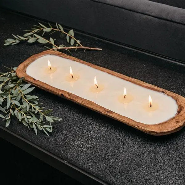 5-Wick Dough Bowl Soy Candle - Pomme Cider DC-TLC Candle Co.