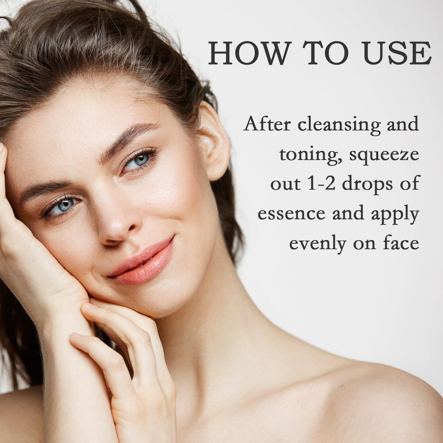 OUHOE Anti-Wrinkle Serum, Firming Facial Skin, Lightening Fine Lines, Lifting Hair Lines, Brightening Skin Essence eprolo