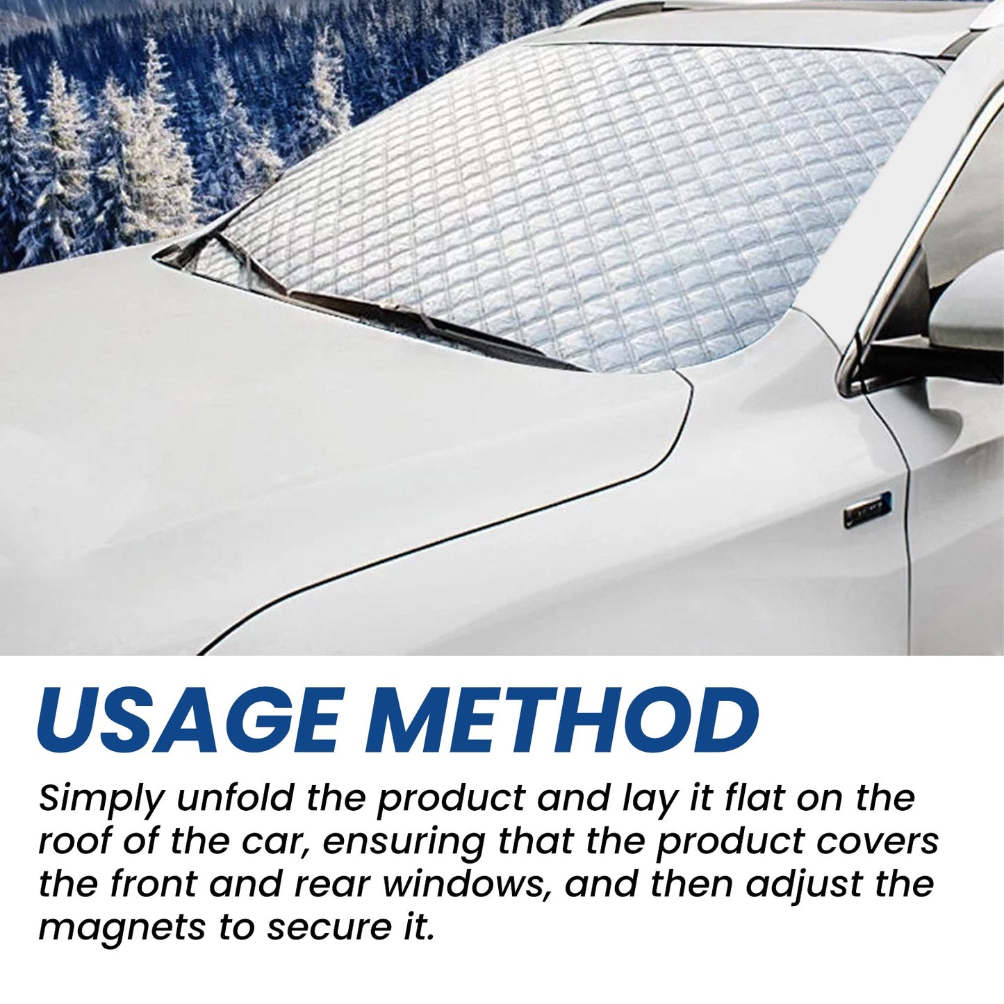 Snow Cover, Car Clothing Snow Shield Windscreen Winter Window Frost-proof Ice-proof And Snow-proof Cover eprolo