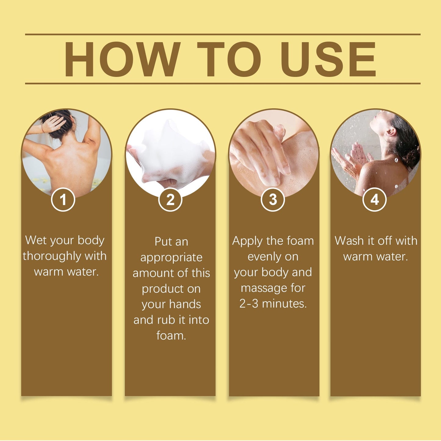 OceAura Coconut Oil Bath Oil Gently Cleanses Body Skin Moisturizing, Smooth And Nourishing Skin Bath Oil eprolo