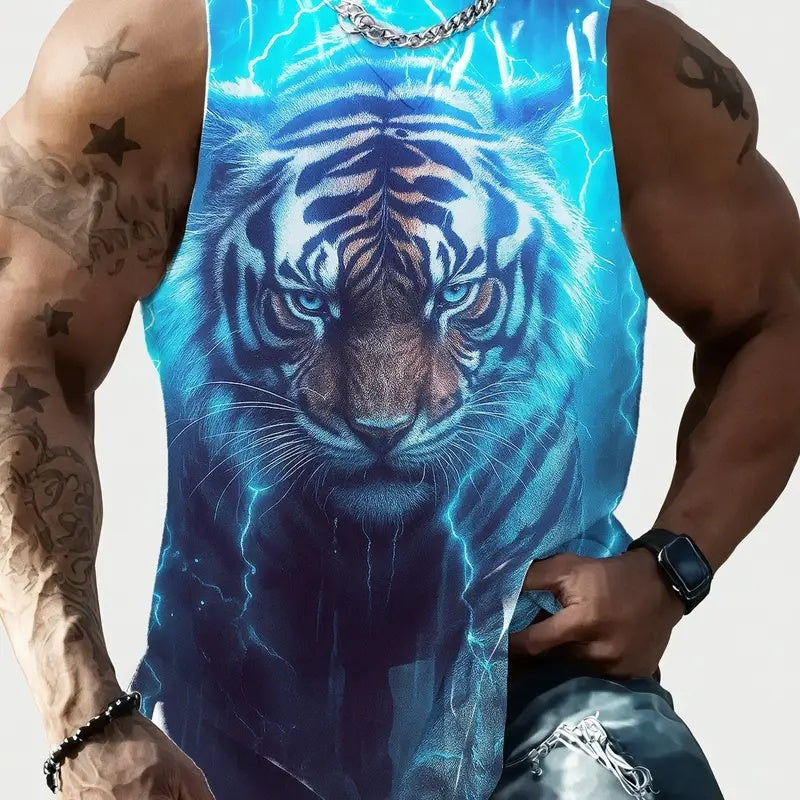Full Printed Vest Made Of Polyester Material ferrersa
