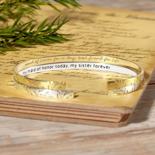 Bridesmaid Bracelet Gift, Bridesmaid Proposal Gift, Maid of Honor Gift ferrersa