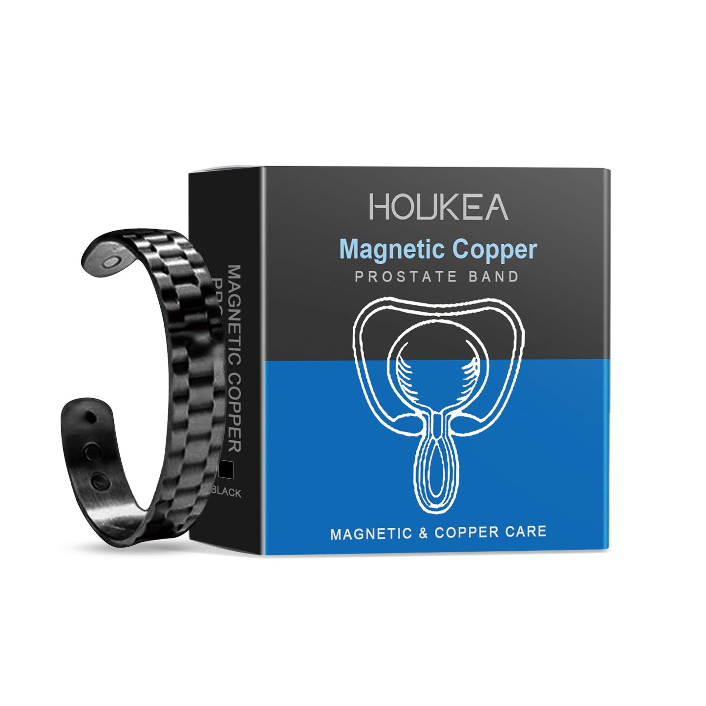 Houkea Men's Care Bracelet, Gentle Relief For Men's Discomfort Body Care Retro Fashion Accessory Bracelet eprolo