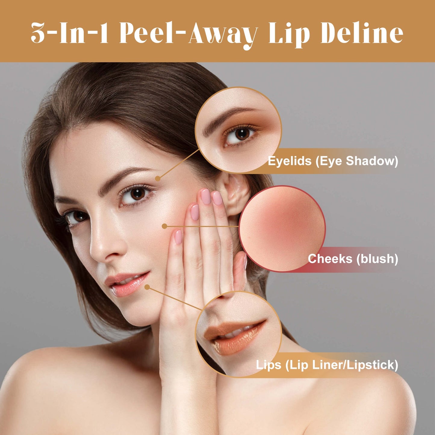 Tattoo Liner, Outline Lip Shape And Develop Lip Color Lasting Waterproof And Not Easy To Fade Peeling Lip Liner eprolo