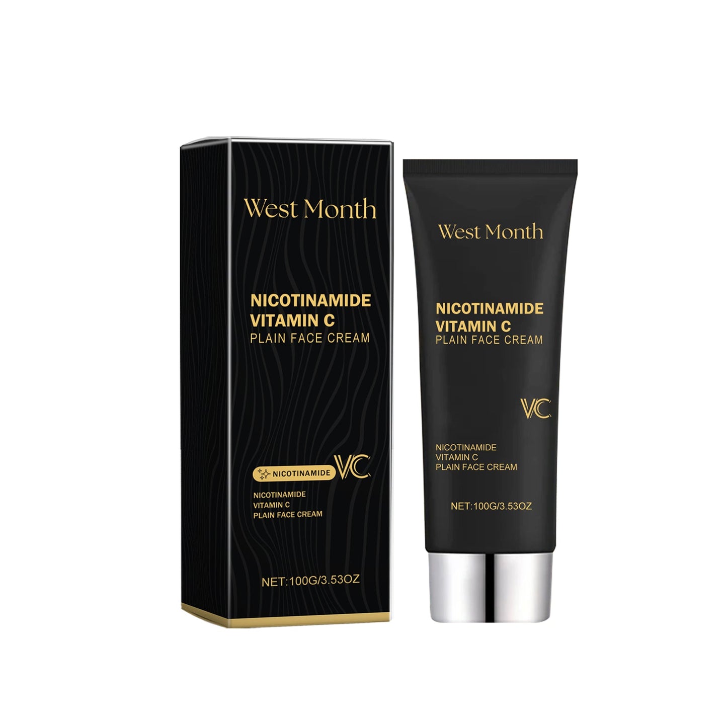 West&Month Plain Face Cream, Brightening Skin And Toning Natural Concealer Beauty eprolo