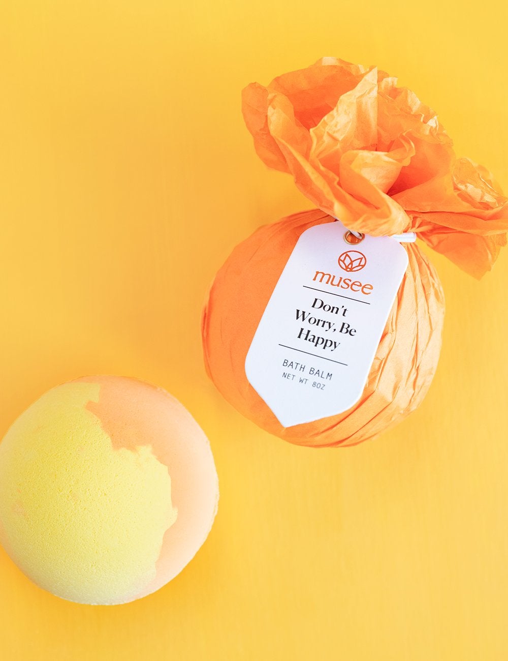Don't Worry Be Happy Bath Bomb Musee Bath