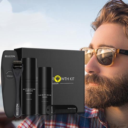 Beard Growth Liquid Beard Care Set DC-Powered by People