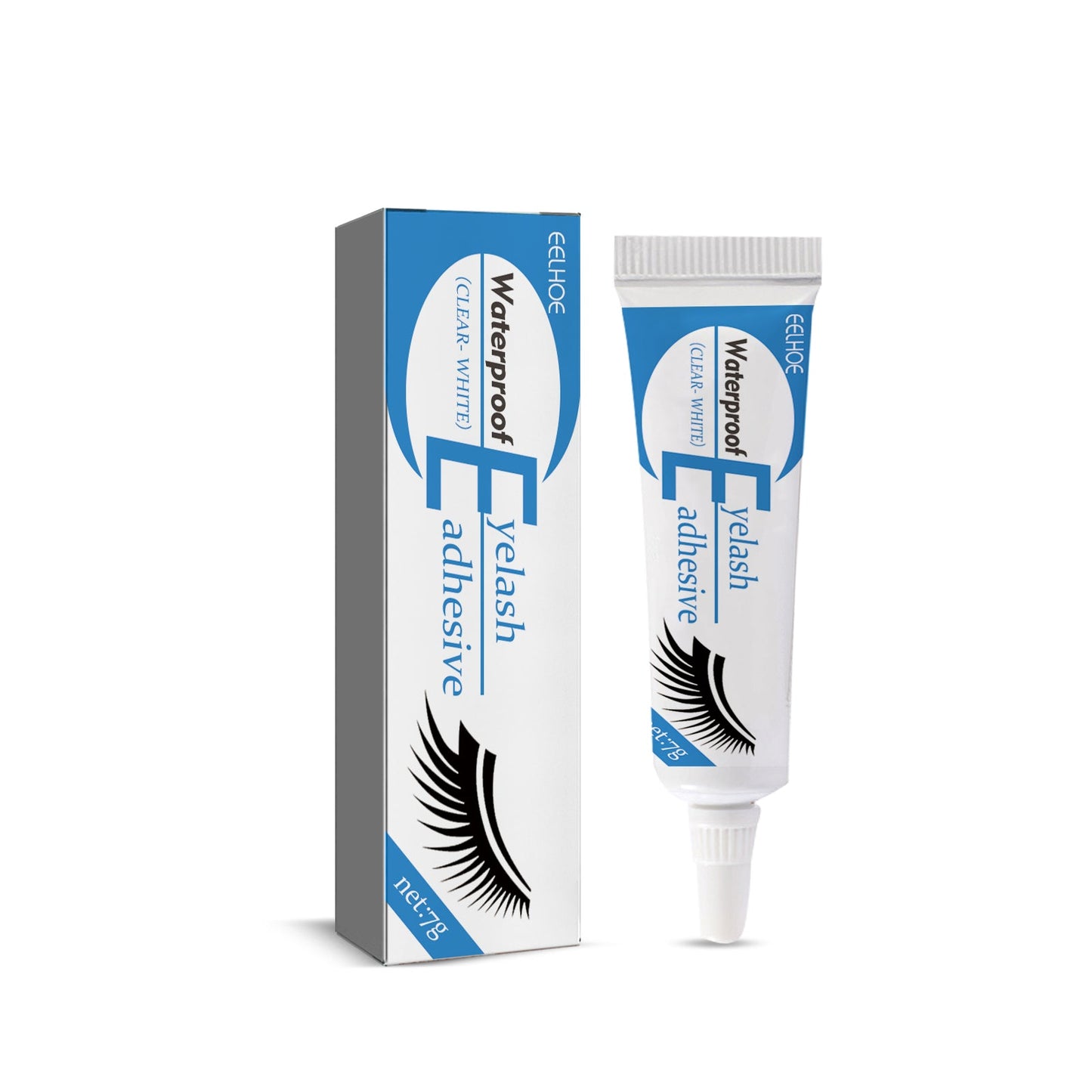 EELHOE False Eyelash Glue, Lightweight Self-Adhesive False Eyelash Glue Gentle And Non-Irritating eprolo