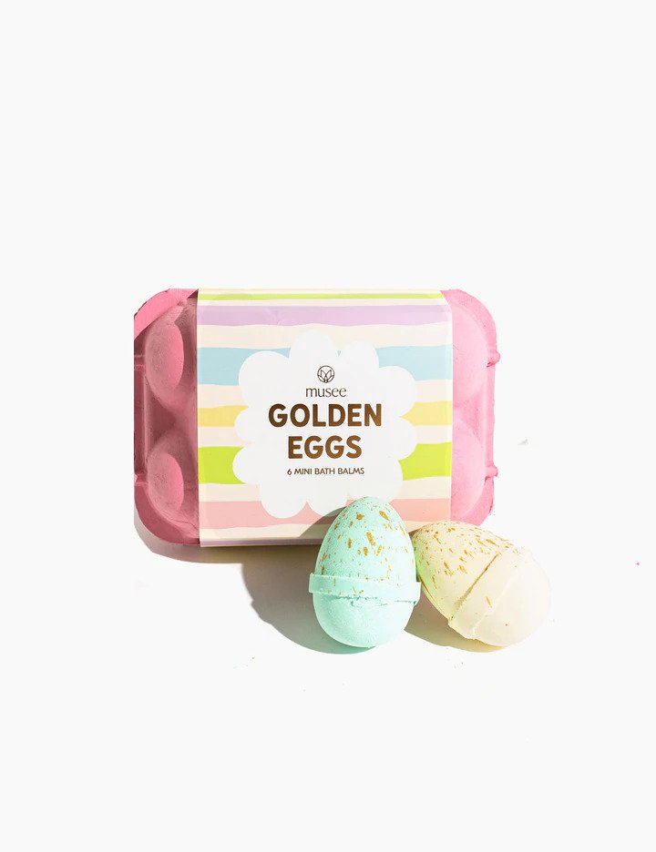 Pink Golden Egg Bath Bombs Musee Bath