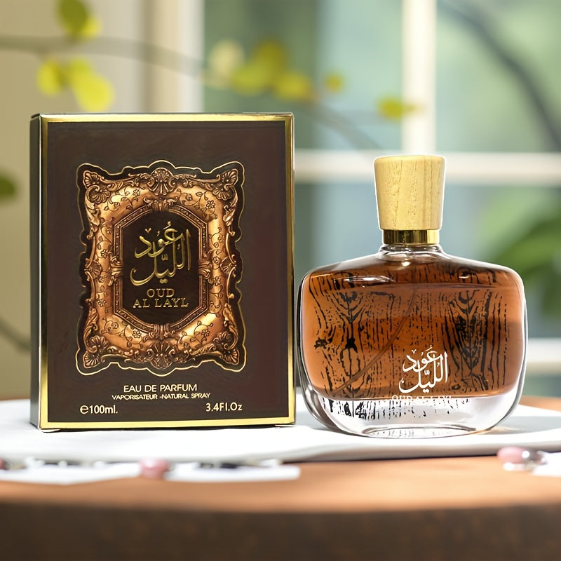 Men's Perfume, High-End Middle Eastern Noble Cologne, Long-Lasting Fragrance, Sandalwood Citrus Grass Woody Freesia, 100 ML 3.4 FL.OZ ferrersa