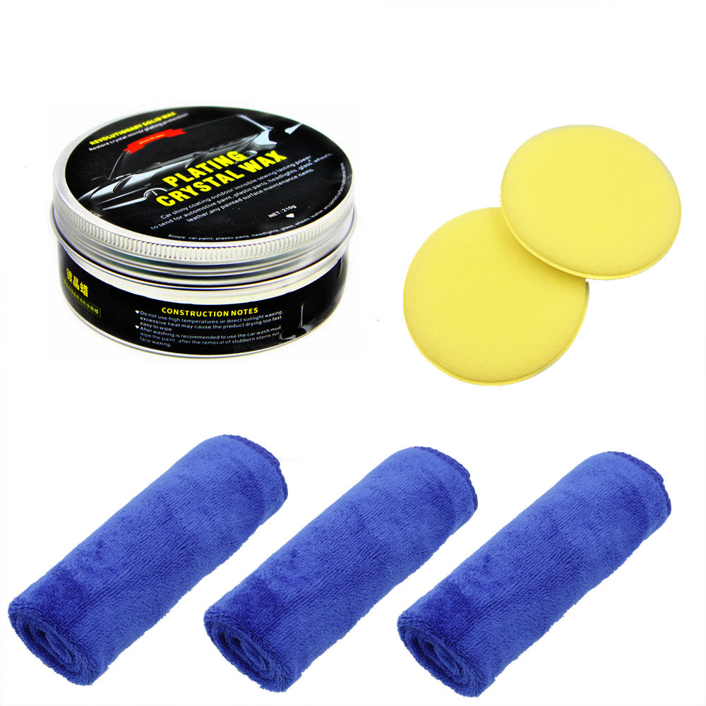Car Diamond Crystal Wax Black Wax Coating Waxing Polishing Sewage Crystal Hard Wax DC-Powered by People