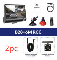 1080P High-definition Three-record Driving Recorder DC-Powered by People