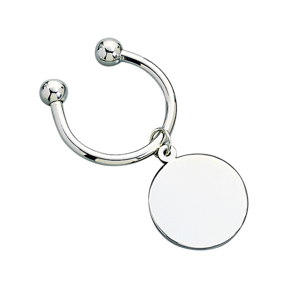Disc Shaped Keychain Creativegiftsdirect
