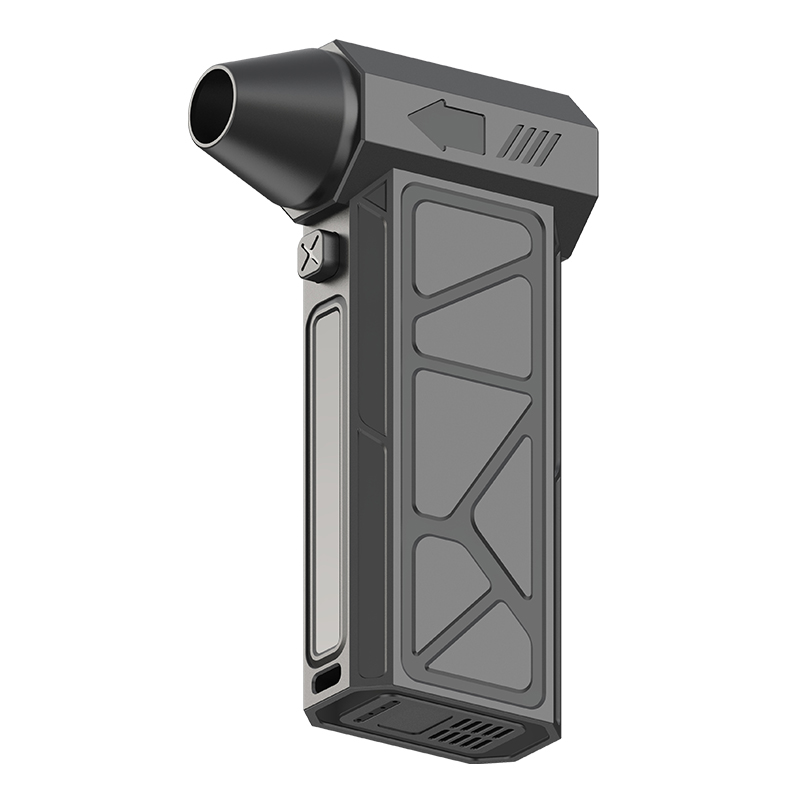 Compressed Air Duster, 130000RPM Handheld Car Vacuum-Air Blower& Pump, 4 Gear Adjustable Electric Air Duster Keyboard Duster With LED Light- Blower DC-Powered by People
