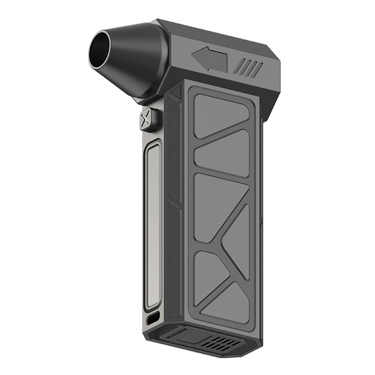 Compressed Air Duster, 130000RPM Handheld Car Vacuum-Air Blower& Pump, 4 Gear Adjustable Electric Air Duster Keyboard Duster With LED Light- Blower DC-Powered by People