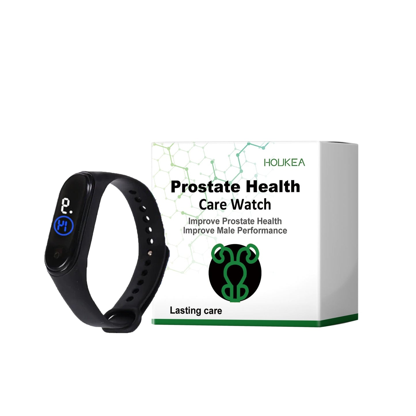 Houkea Men's Body Care Watch Enhances Daily Comfort Care Men's Body Exercise Watch eprolo