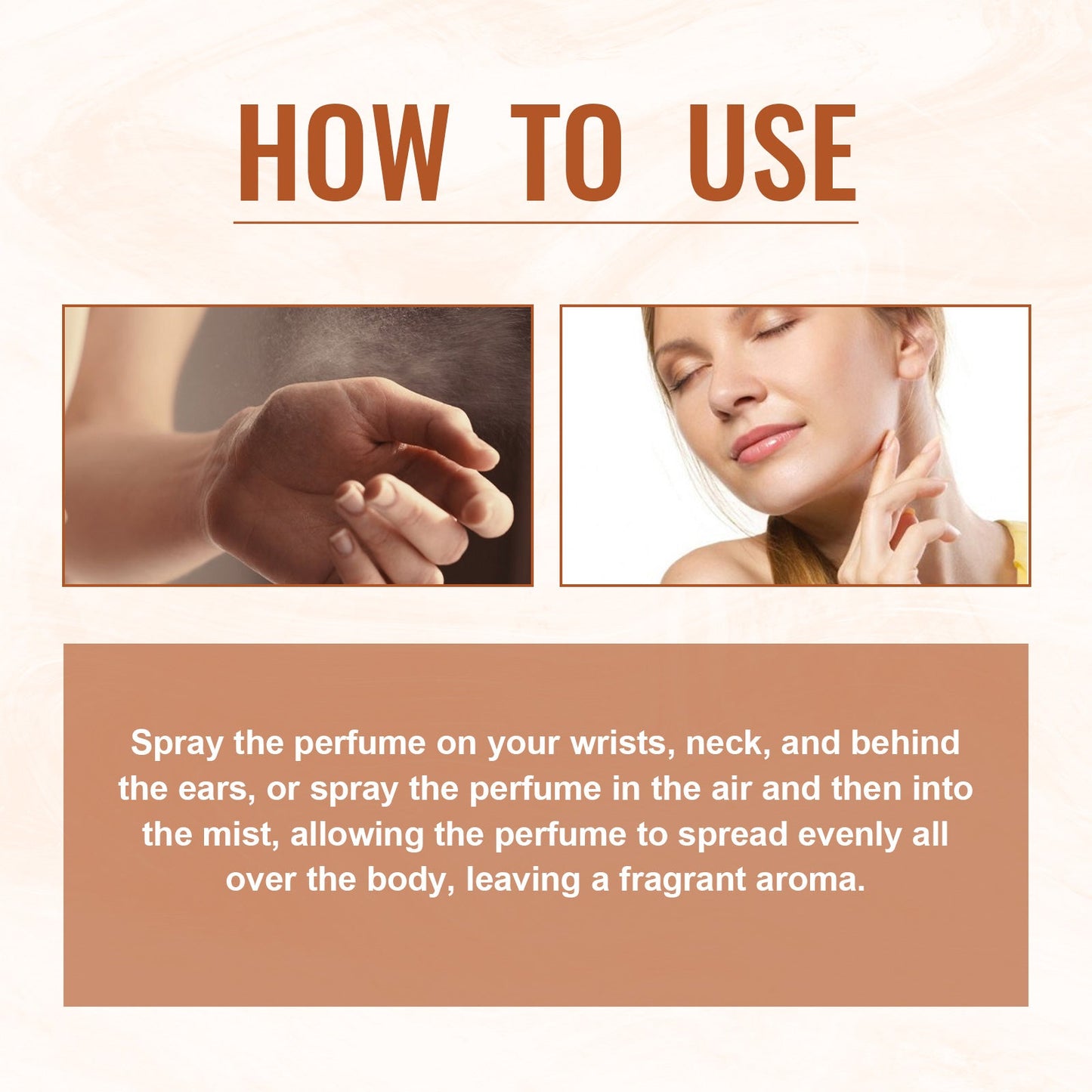 Amber Lover Fragrance Mist, Lasting Fragrance Fresh And Natural Couples Date With Fragrance To Bring Atmosphere Encounter eprolo