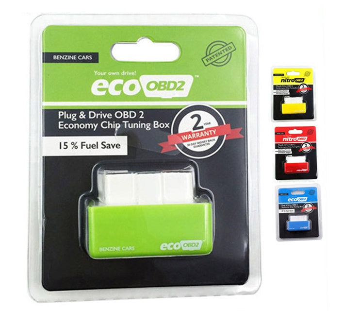 Plug And Play ECOOBD2 Gasoline Car Fuel Economy ECO OBD2 Driver DC-Powered by People