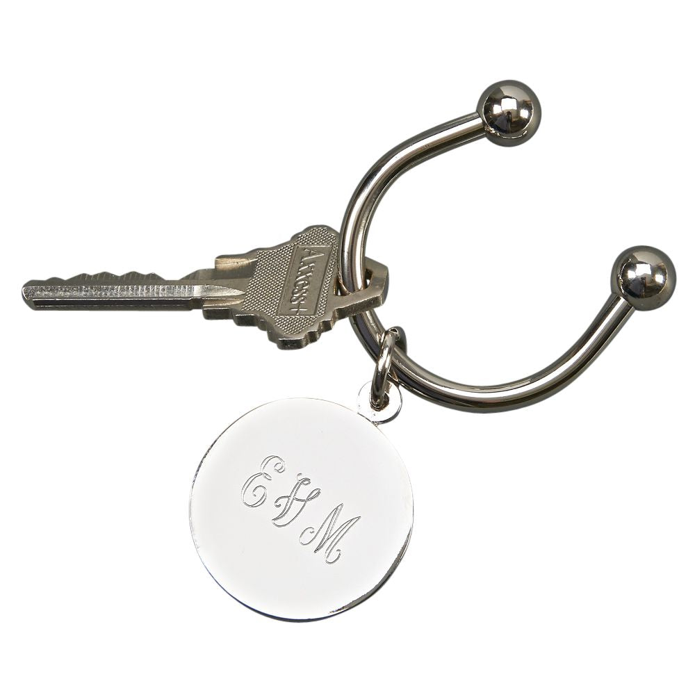 Disc Shaped Keychain Creativegiftsdirect