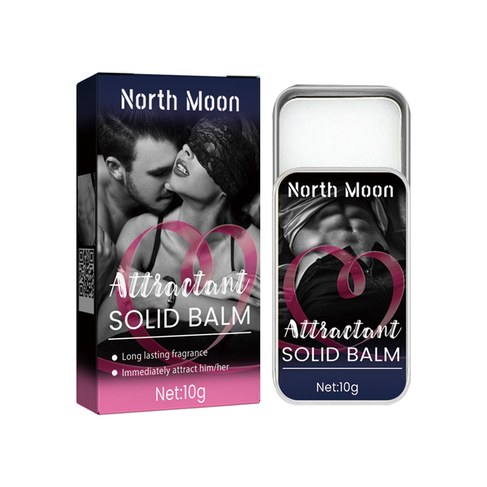 Attractant Solid Balm, Men And Women Heart Attraction Keep Fragrance Fresh Lasting Solid Perfume eprolo