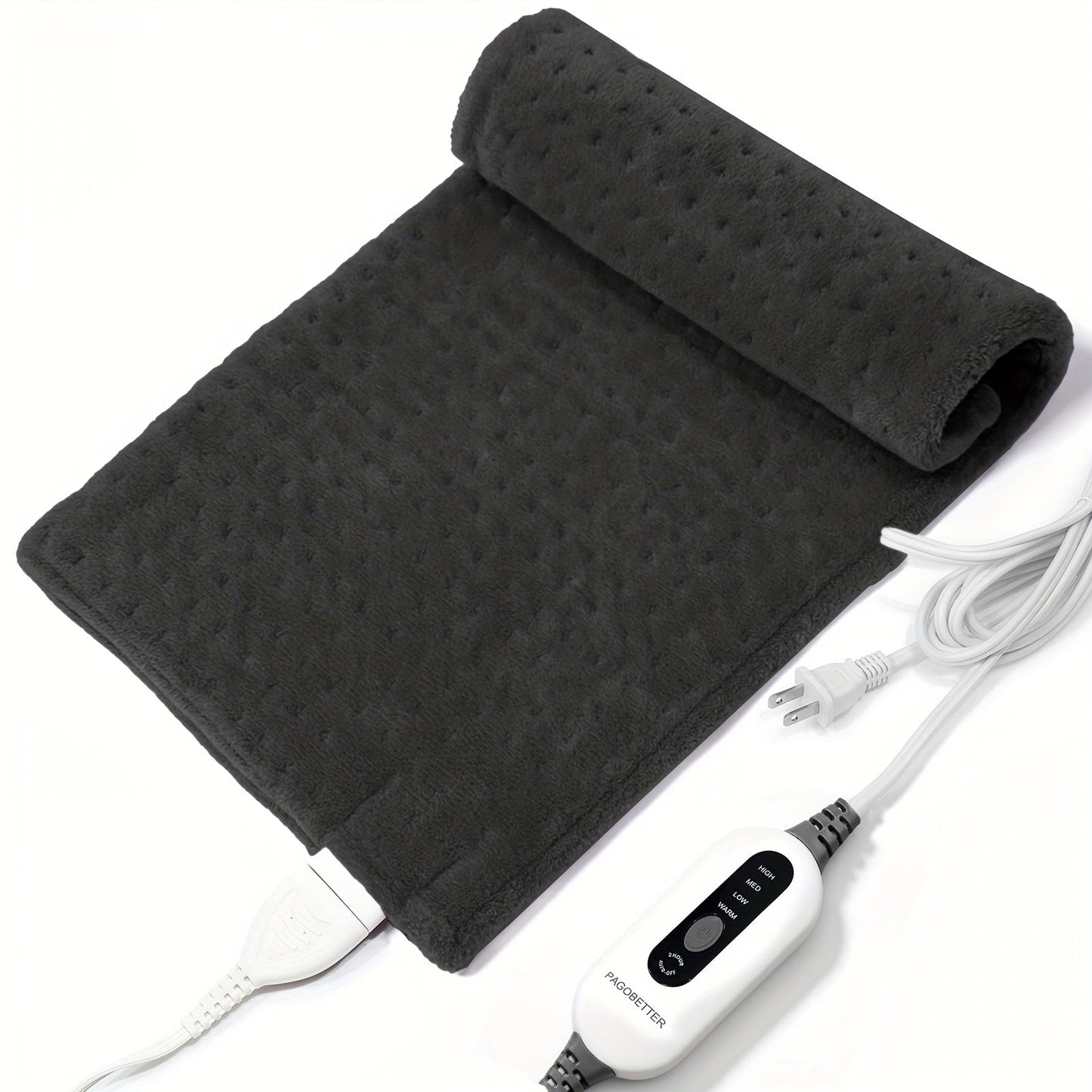 Electric Blanket, Fast Warming Flannel Material with Adjustable Heat Levels & Auto Shut-Off, Machine Washable Soft Throw, 50x60in 3XL 33x17in Plus 12x24in & Small 12x15, Birthday Christmas Gifts for Women Men Family ferrersa