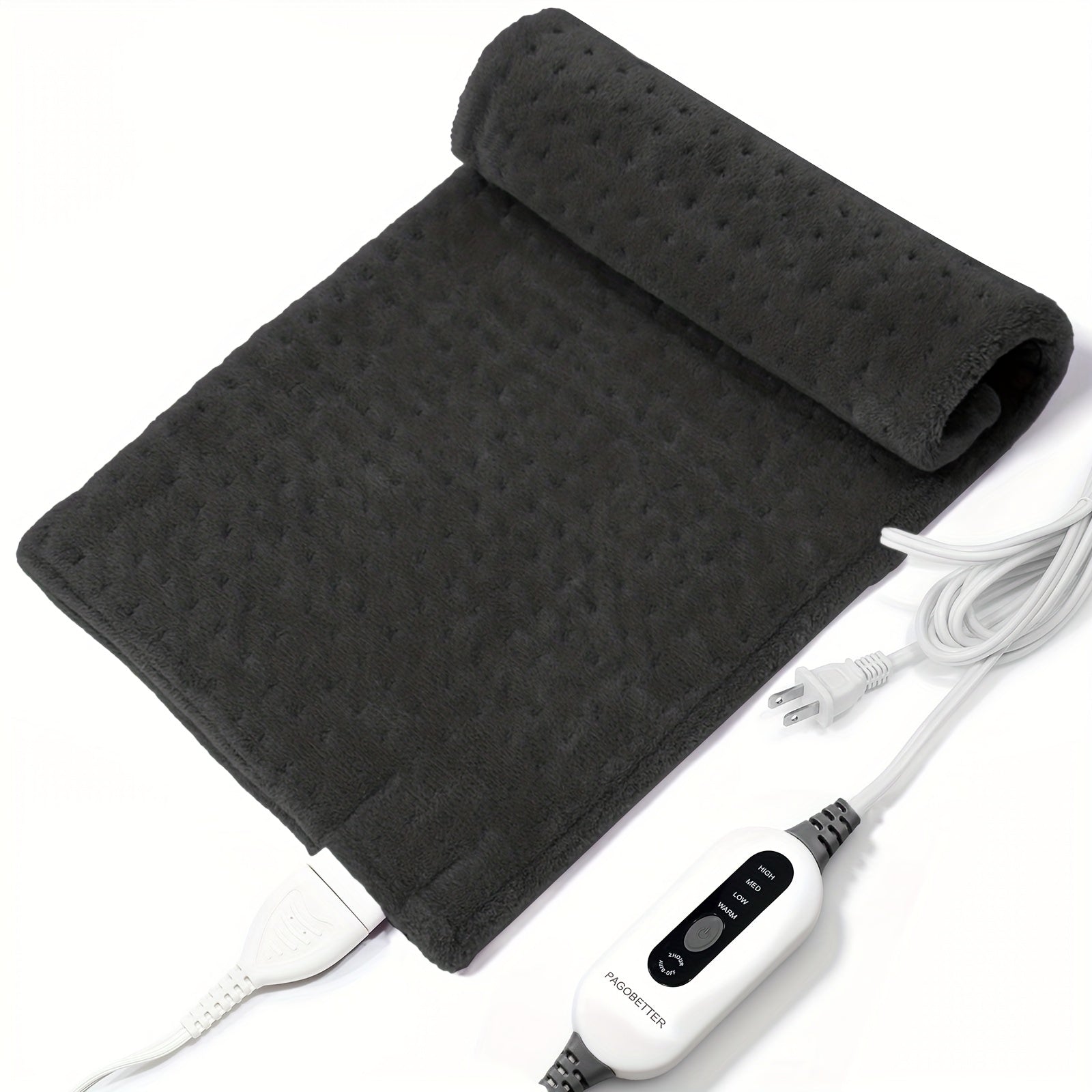 Electric Blanket, Fast Warming Flannel Material with Adjustable Heat Levels & Auto Shut-Off, Machine Washable Soft Throw, 50x60in 3XL 33x17in Plus 12x24in & Small 12x15, Birthday Christmas Gifts for Women Men Family ferrersa