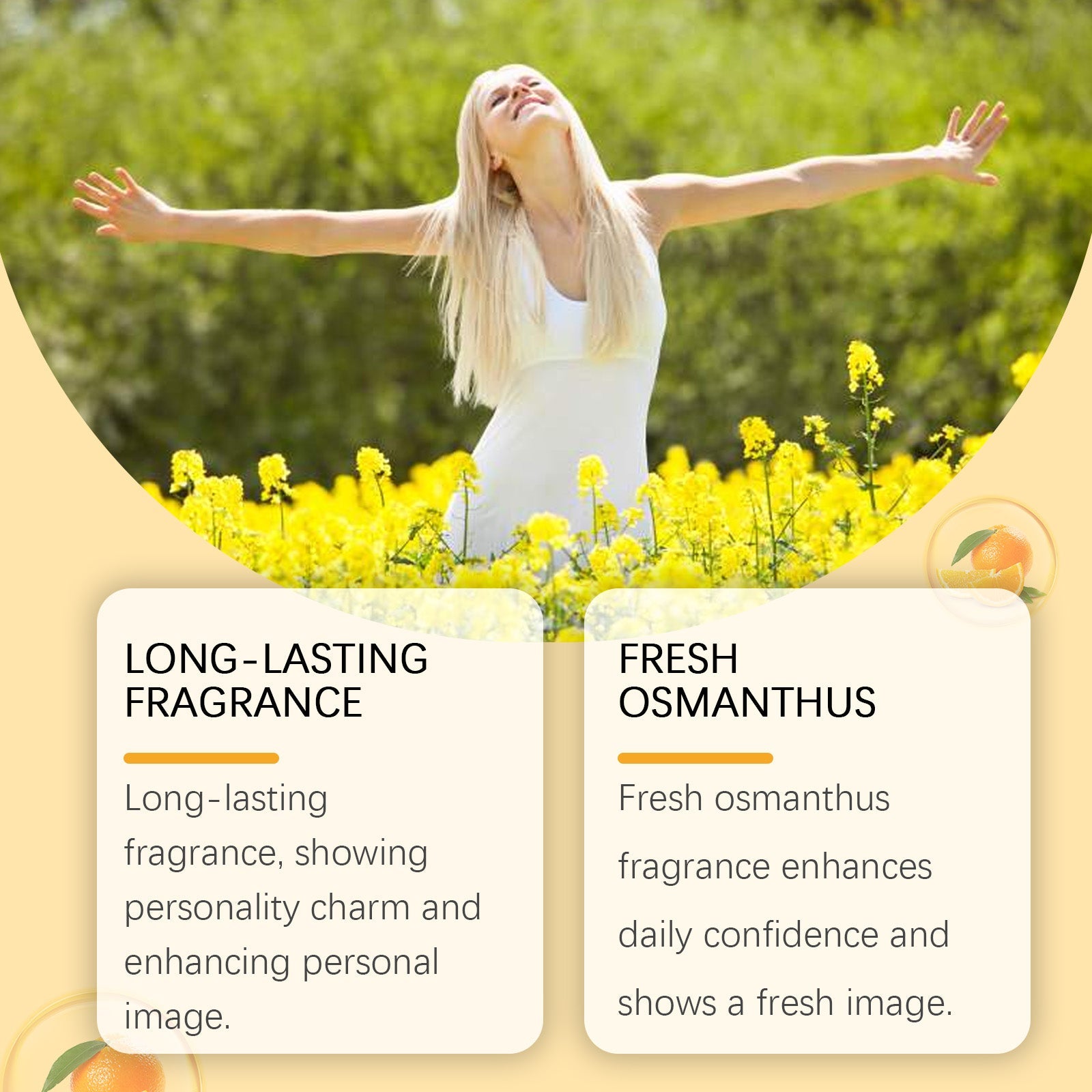 Roxelis Osmanthus Gilt Perfume Lasting Light Fragrance Natural Fresh Moisture Charm Fragrance Fragrance Fine Mist Osmanthus Perfume Spray eprolo