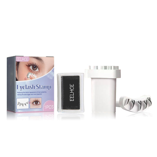 EELHOE Eyelash Stamp, Diy Eyelash Stamp Printing 3D Durable Waterproof Eyelash Aid eprolo