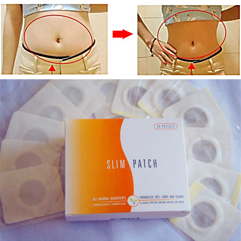 Navel Belly Button Patch Slimming Patch Abdomen Magnetic Detox Sticker ferrersa