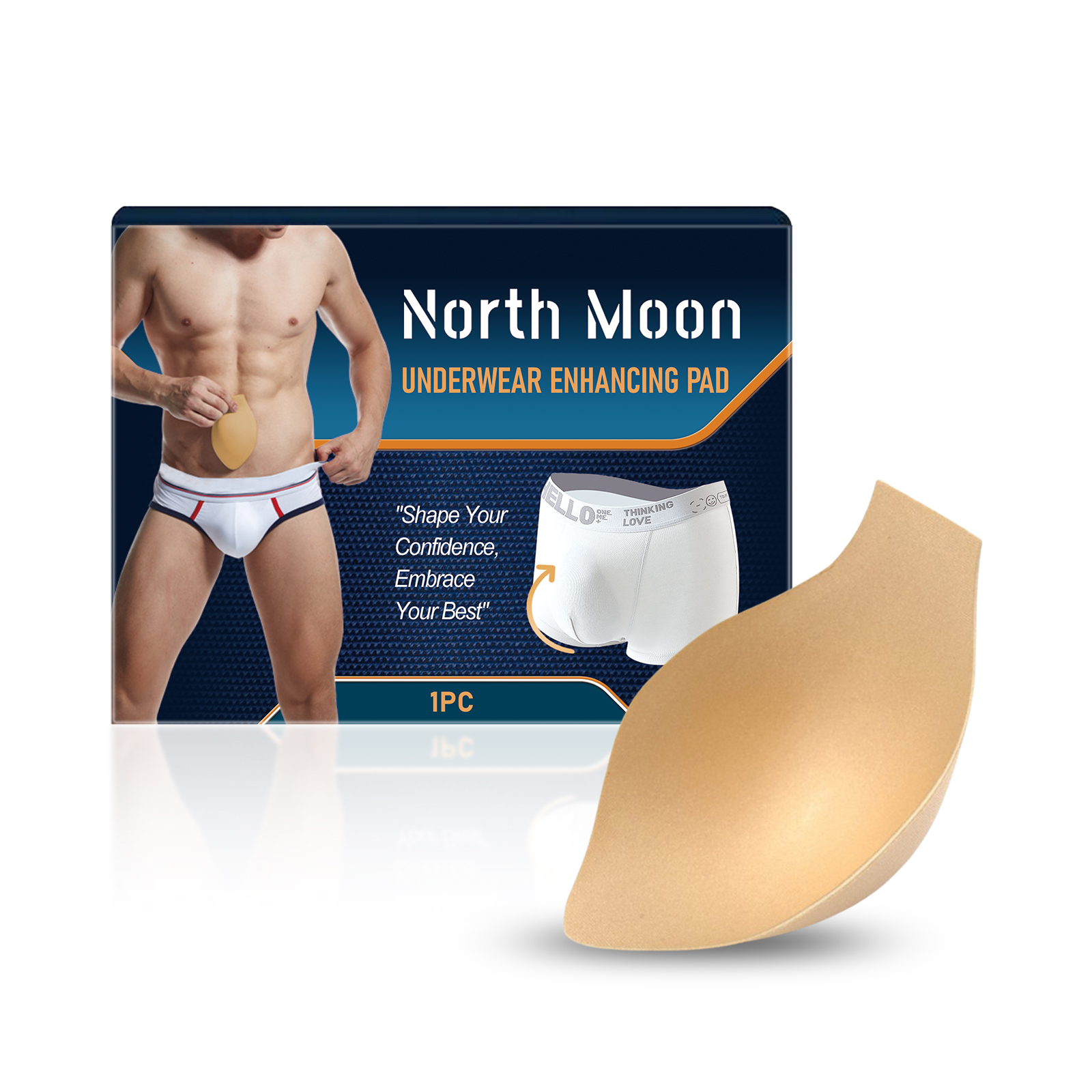 North Moon Men's Body Care Mat Men's Body Care Mat Breathable Anti-Wear Comfortable Material eprolo