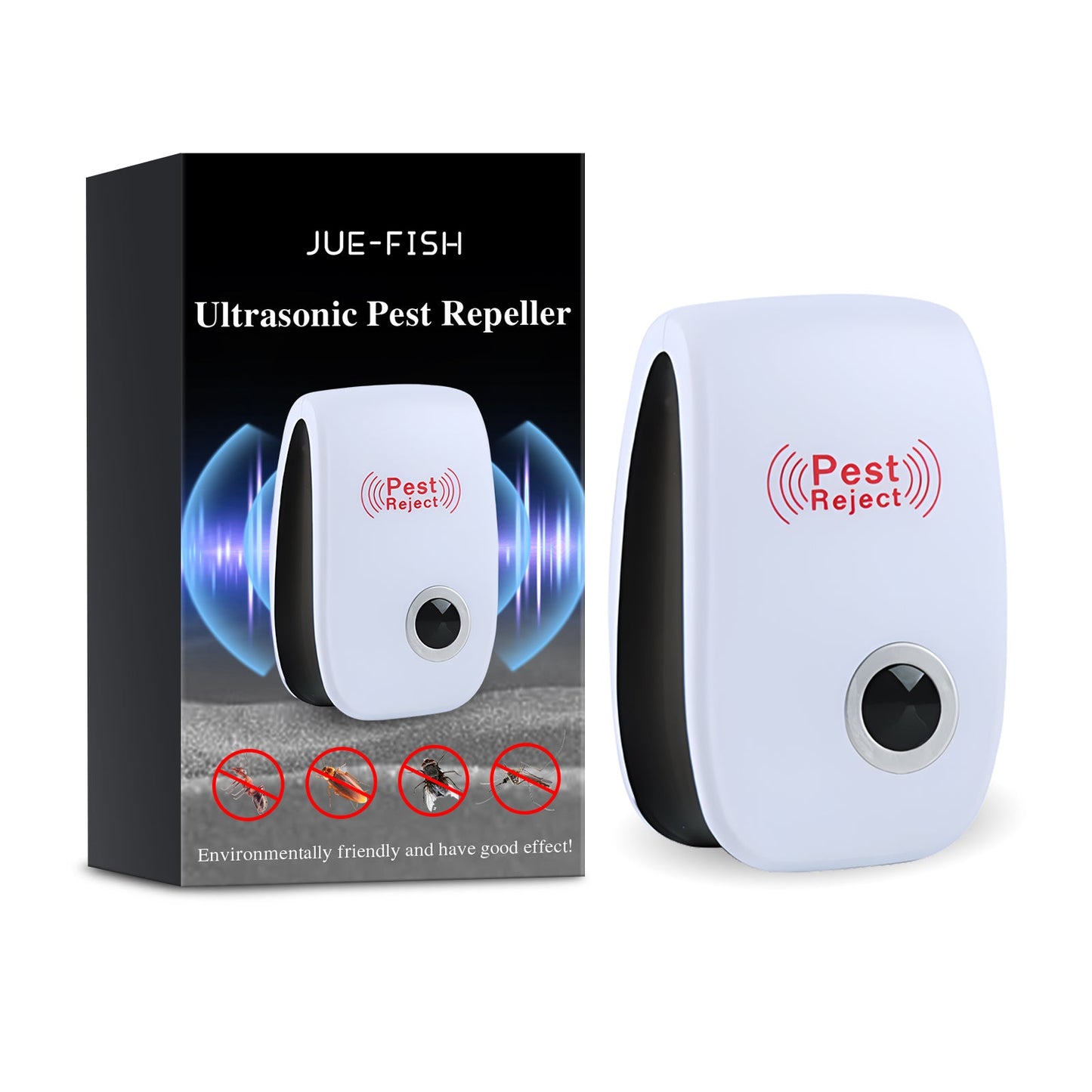 Jue-Fish Mosquito Repellent, Indoor Household Mosquito Repellent Mice Cockroaches Flies Prevent Mosquitoes From Biting Insect Repellent eprolo