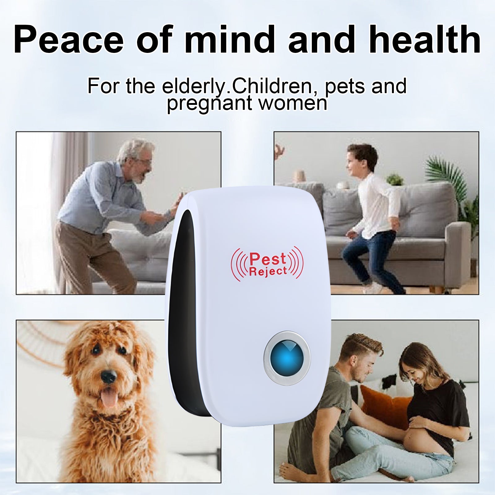 Jue-Fish Mosquito Repellent, Indoor Household Mosquito Repellent Mice Cockroaches Flies Prevent Mosquitoes From Biting Insect Repellent eprolo