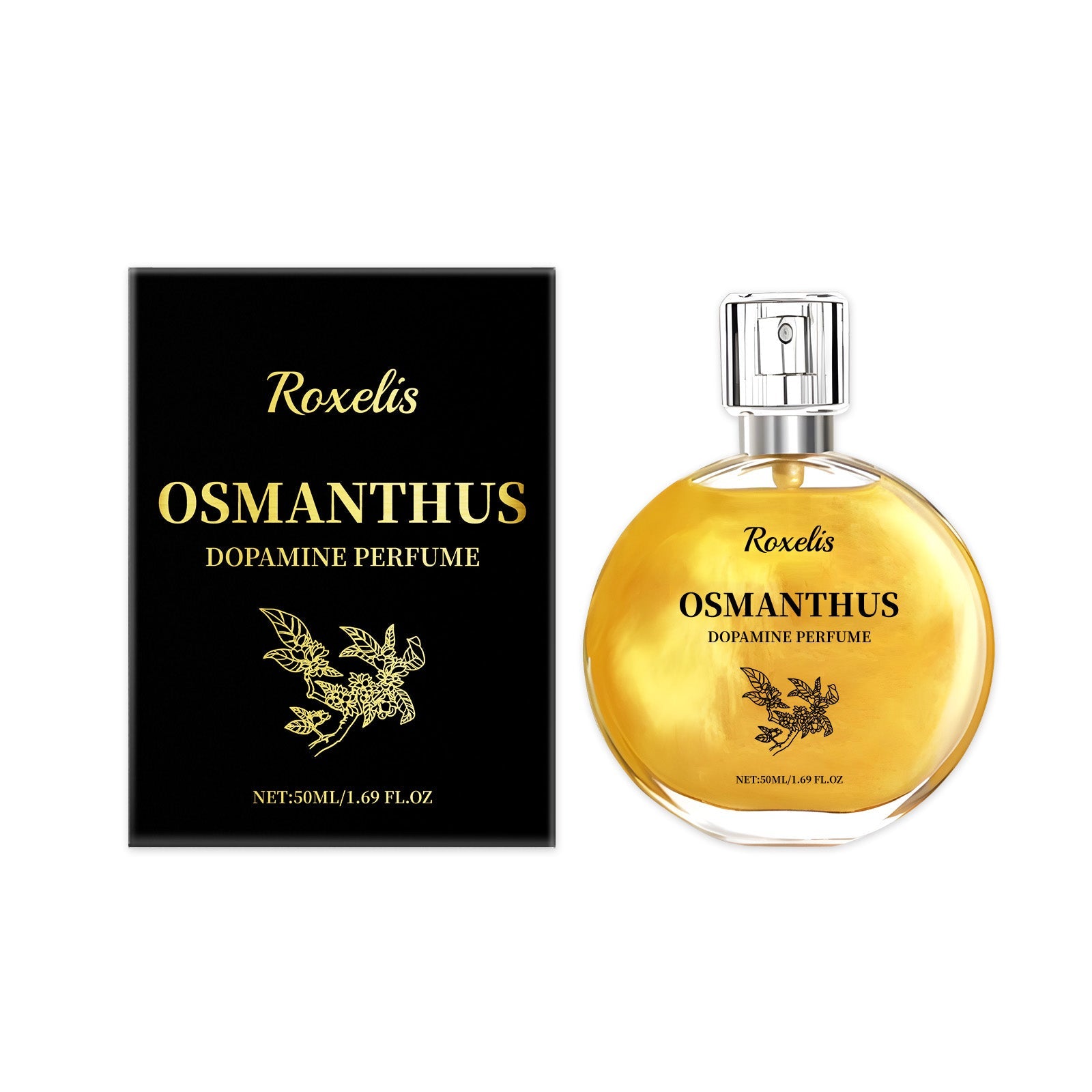 Roxelis Osmanthus Gilt Perfume Lasting Light Fragrance Natural Fresh Moisture Charm Fragrance Fragrance Fine Mist Osmanthus Perfume Spray eprolo