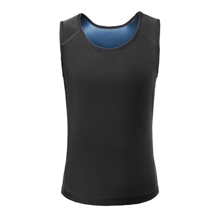 Men's And Women's Corset Violent Sweat Suit Belly Fitness Vest ferrersa