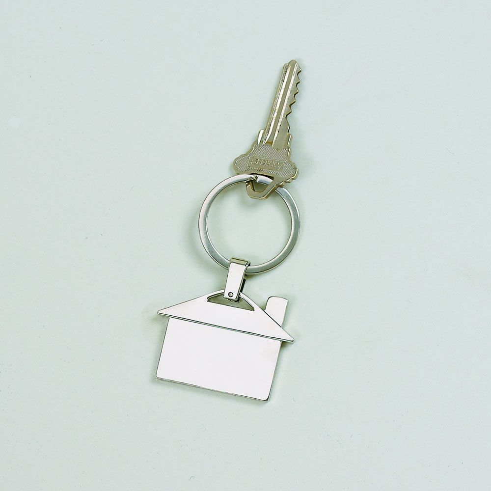 House Shaped Keychain Creativegiftsdirect
