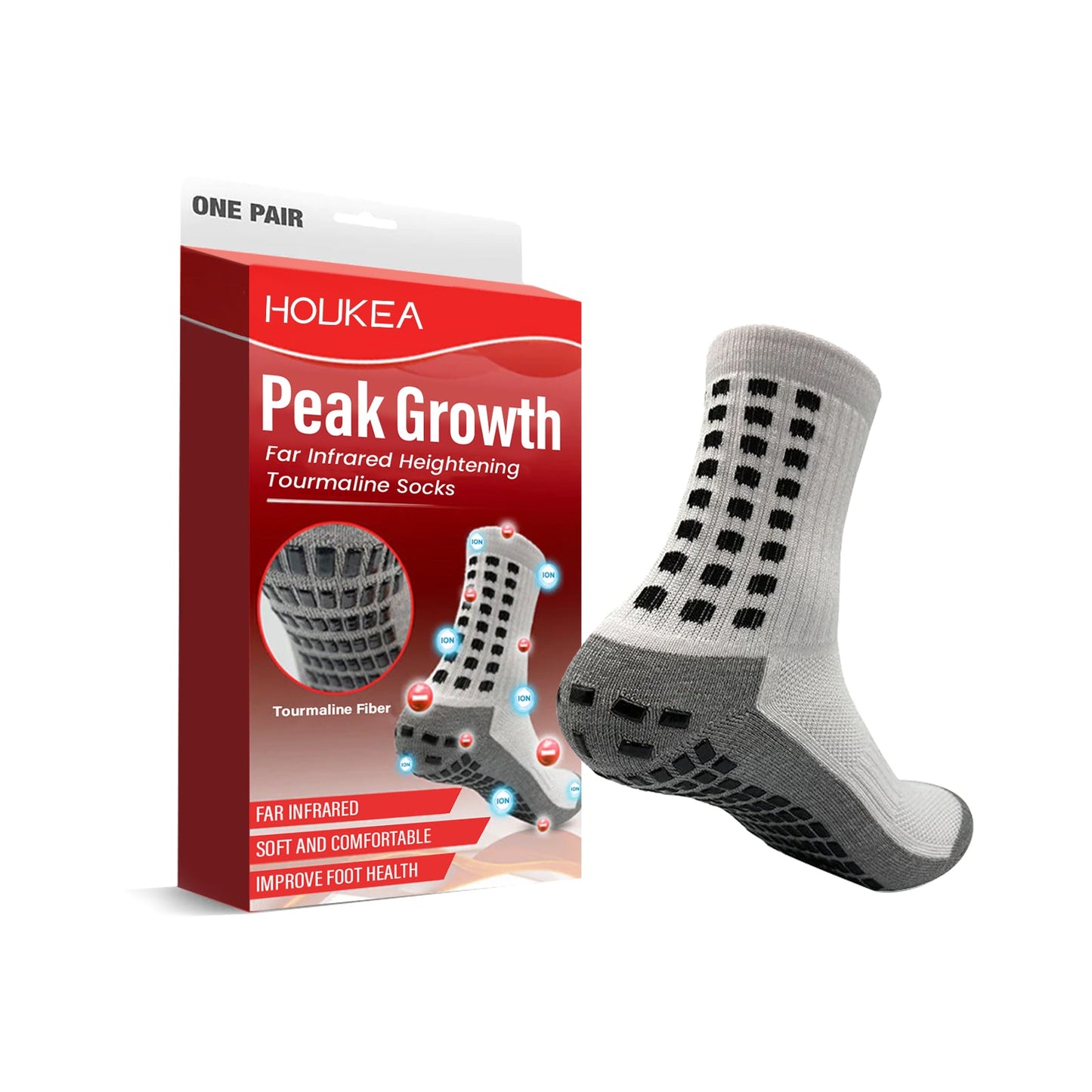 Ionic Socks, Winter Outdoor Foot Warm Skin Breathable Comfortable Warm Body High Care Massage Socks eprolo