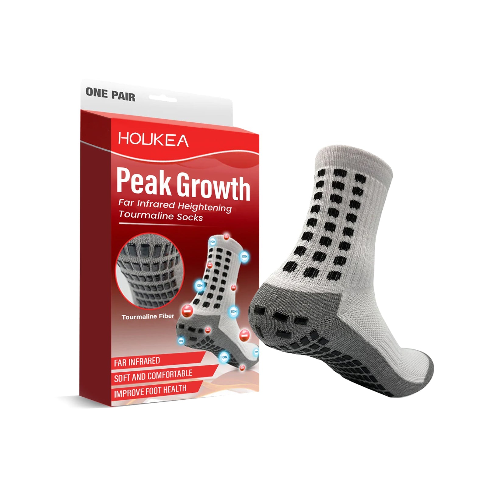 Ionic Socks, Winter Outdoor Foot Warm Skin Breathable Comfortable Warm Body High Care Massage Socks eprolo