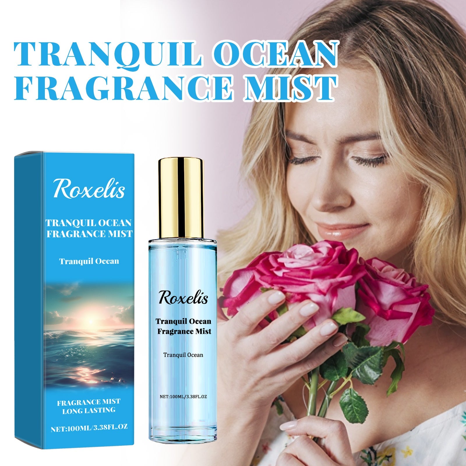 Tranquil Ocean Fragrance Mist, Lasting Fragrance Fresh And Natural Couples Date With Fragrance To Bring Atmosphere Encounter eprolo
