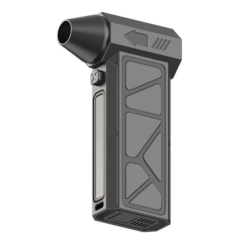 Compressed Air Duster, 130000RPM Handheld Car Vacuum-Air Blower& Pump, 4 Gear Adjustable Electric Air Duster Keyboard Duster With LED Light- Blower DC-Powered by People