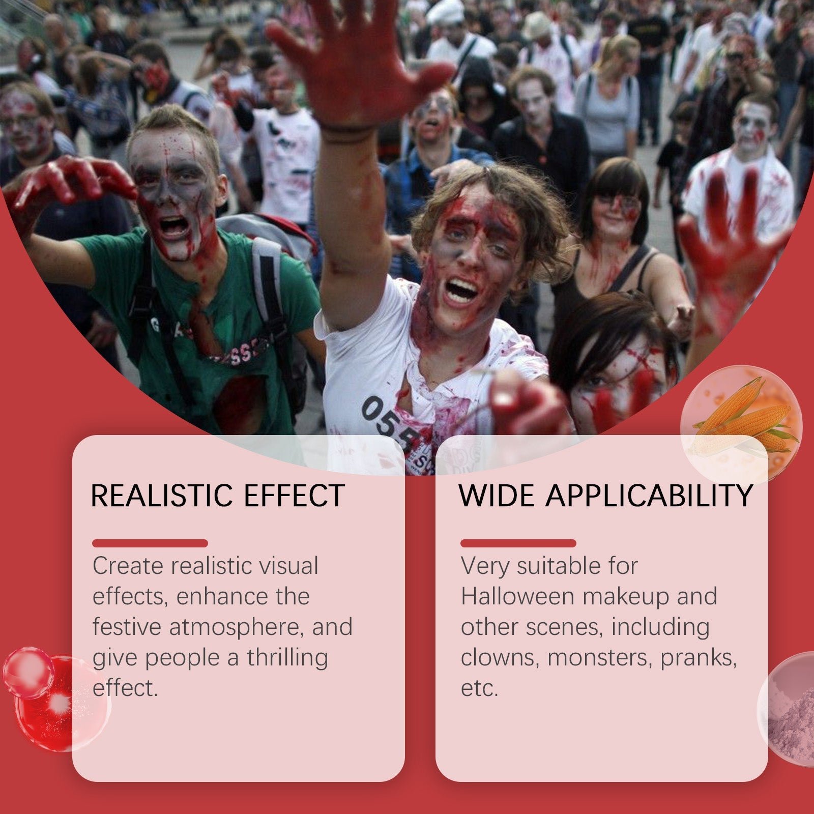 Halloween Costume Set To Create A Festive Atmosphere Effect Props Entertainment Spoofing Costume Party Supplies eprolo