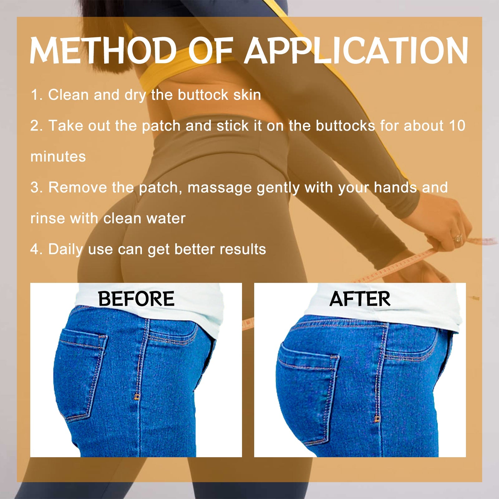 West&Month Collagen Butt Lift And Buttocks Firming Skin, Hip Lift And Peach Butt Lift eprolo