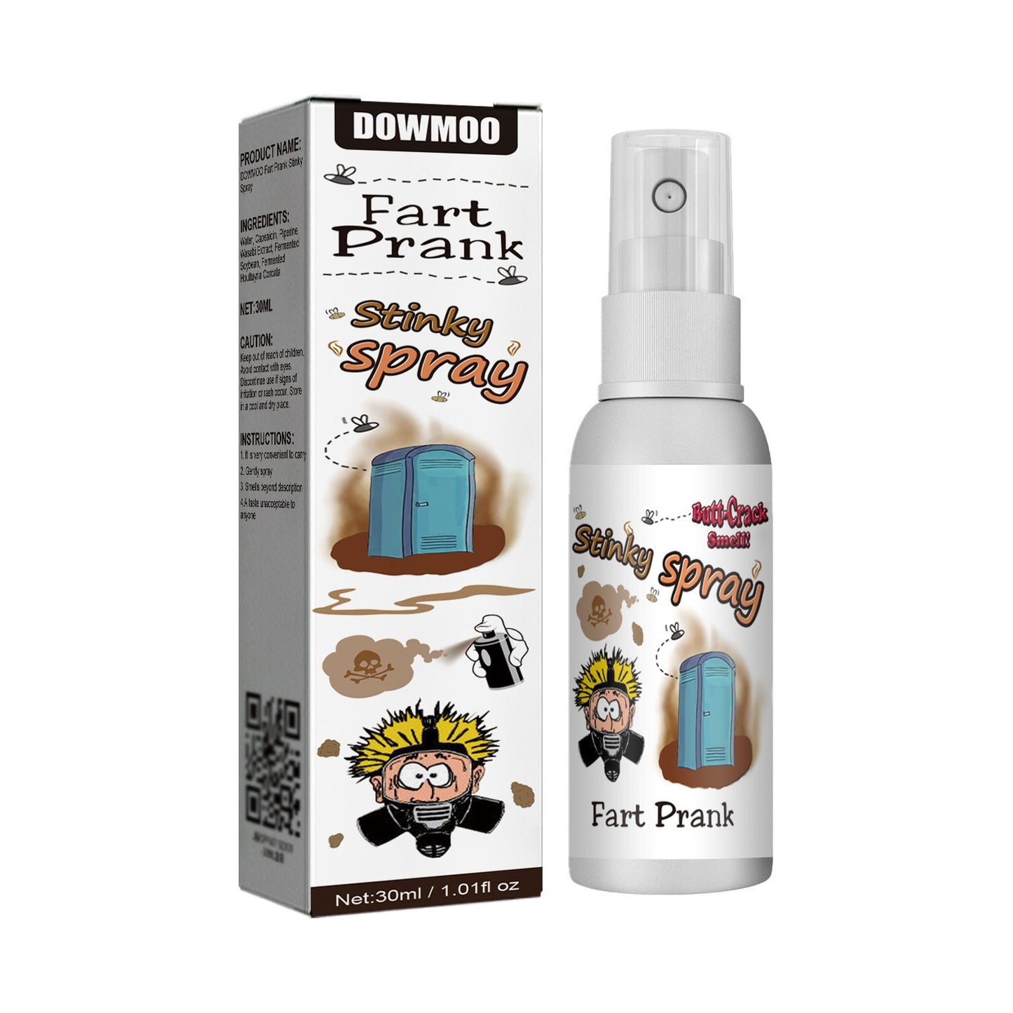 Fart Spray, A Liquid Spray For Funky Long-Lasting Odors Entertainment Spoofing Odor-Relieving Toys eprolo