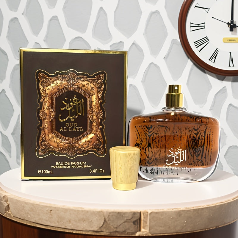 Men's Perfume, High-End Middle Eastern Noble Cologne, Long-Lasting Fragrance, Sandalwood Citrus Grass Woody Freesia, 100 ML 3.4 FL.OZ ferrersa