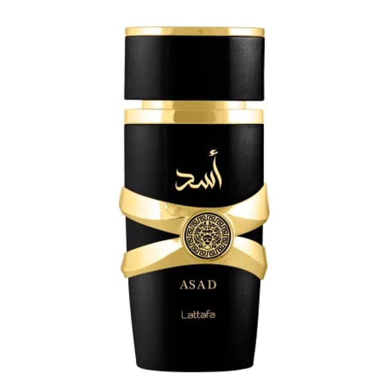 Lattafa Asad Eau de Parfum Spray for Men 3.4 Oz (100ml) Deodorant Gift ferrersa