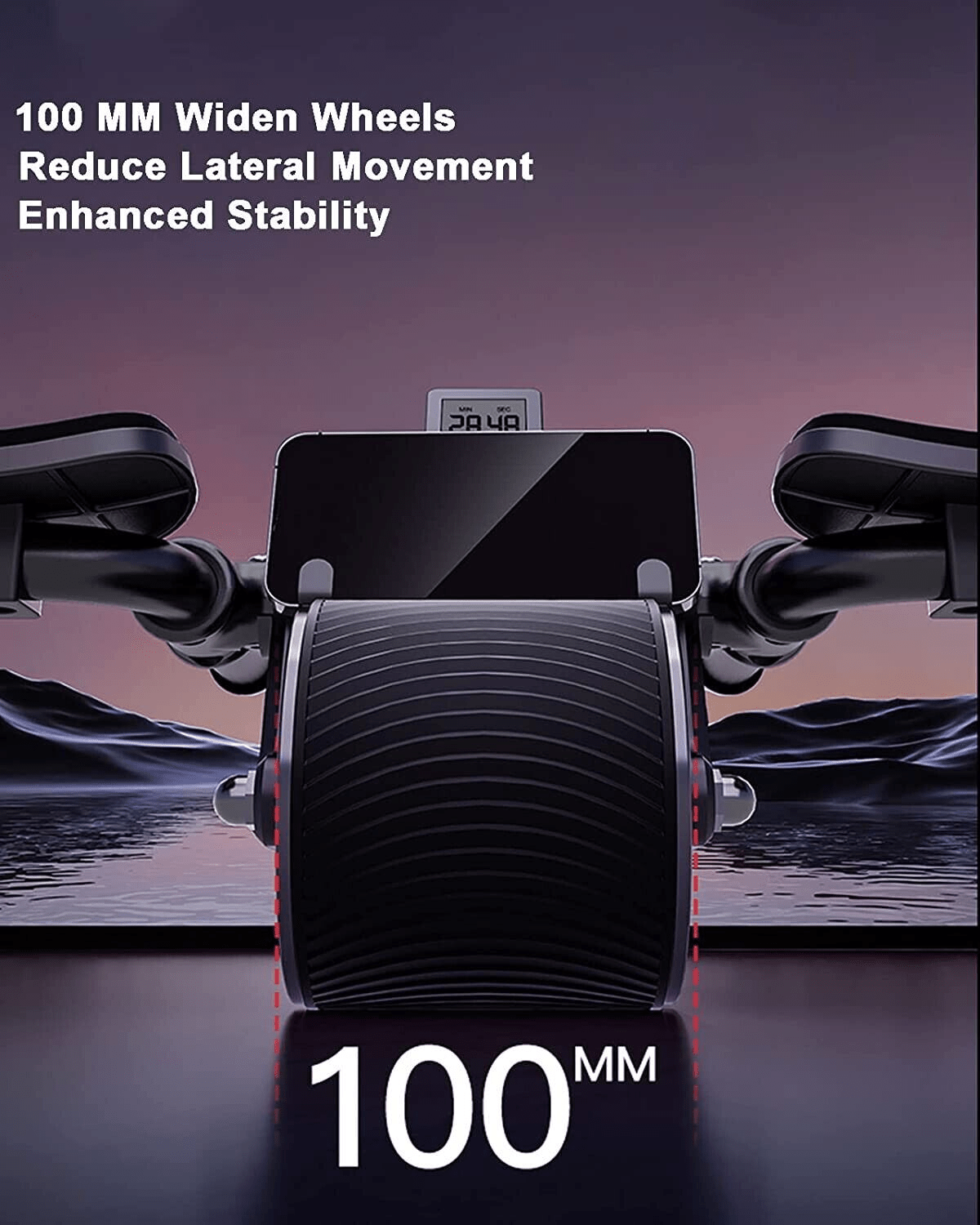 Abdominal core muscle training equipment of abdominal wheel ferrersa