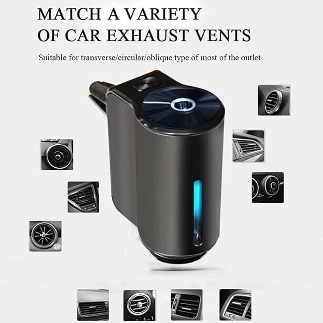 Smart Car Air Freshener Diffuser, Smart Car Air Freshener With Three Adjustable, Aromatizante para Carro Inteligente Intelligent eprolo