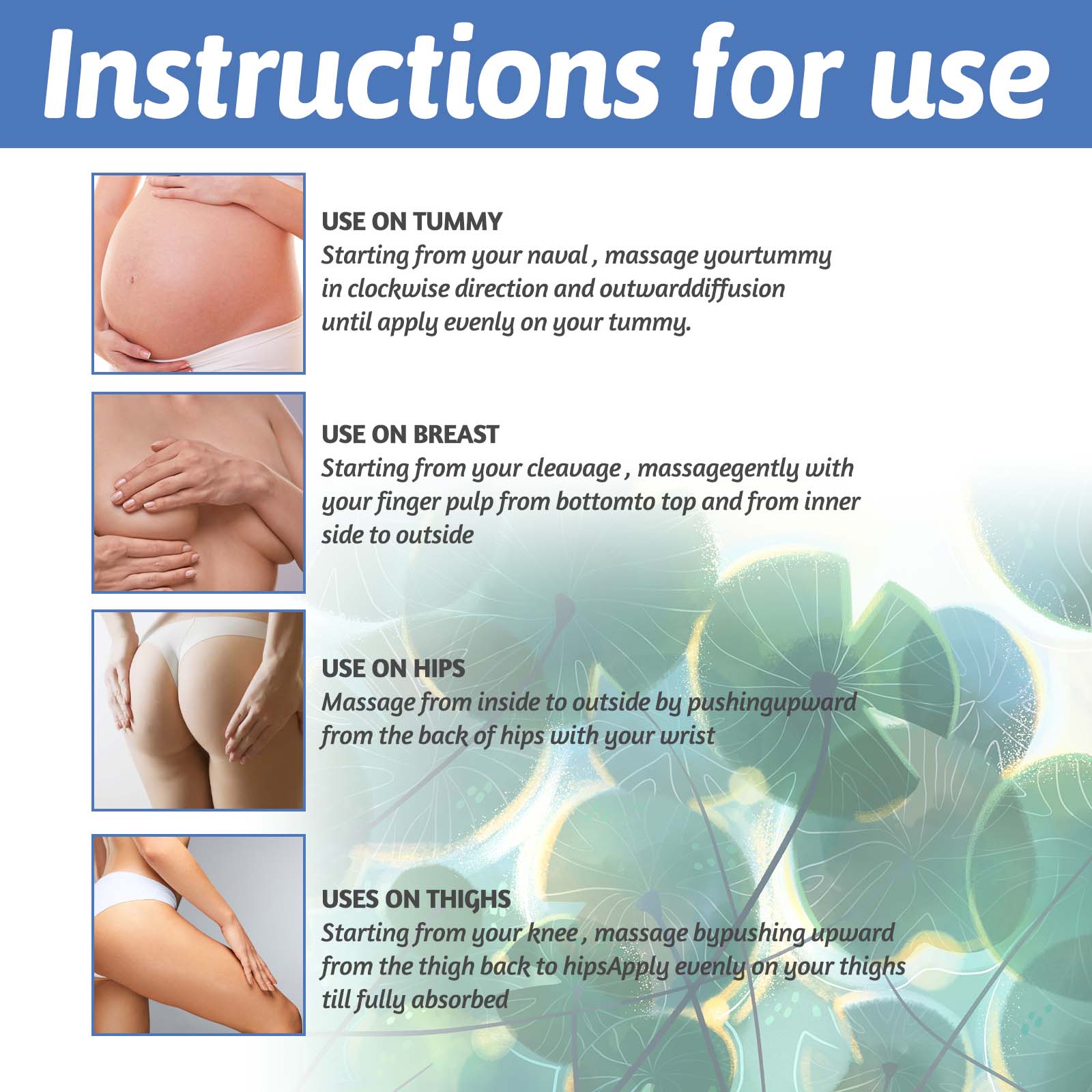 Jaysuing Pregnancy Cream, Postpartum Skin Care Smoothing, Firming And Gently Improving Skin Body Cream eprolo