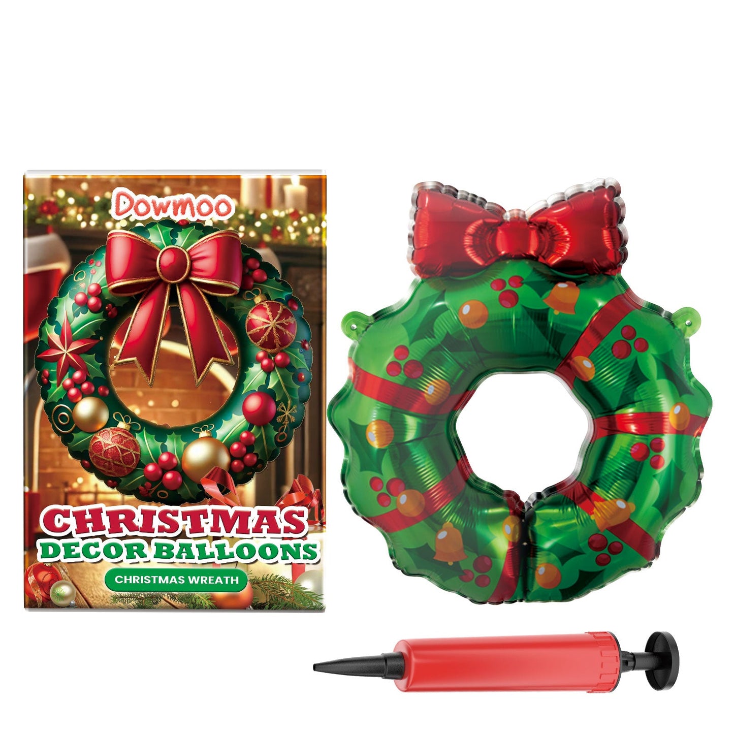 Christmas Balloons Balloon Standing Santa Claus Reindeer Christmas Tree Event Atmosphere Arrangement eprolo