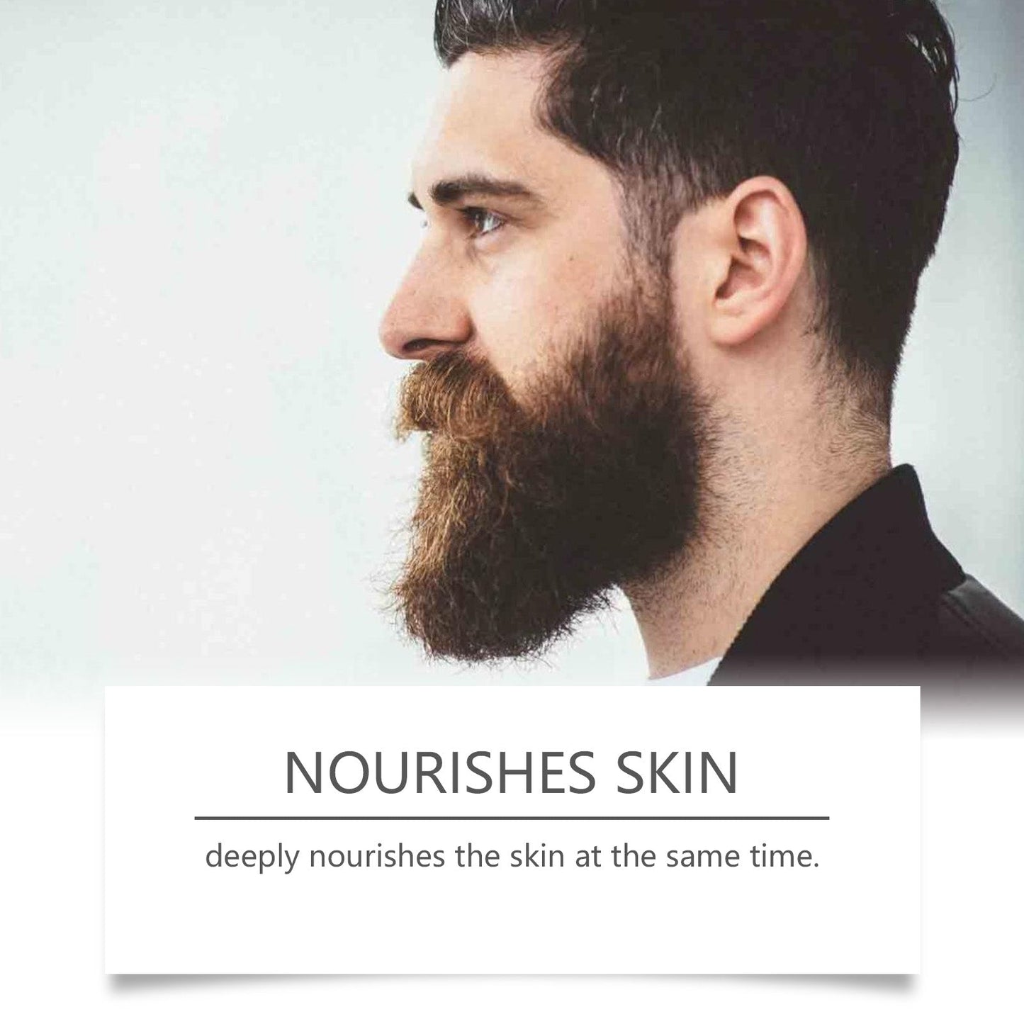 East Moon Men's Beard Care Oil, Gentle Cleaning, Moisturizing And Gentle Beard Care Essential Oil eprolo